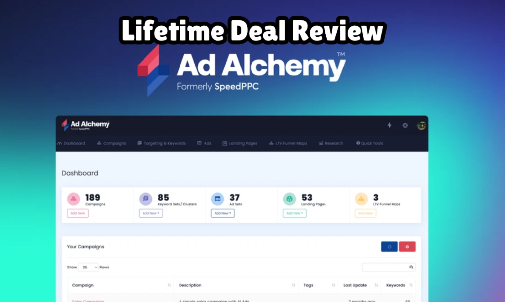 Ad Alchemy Lifetime Deal Review