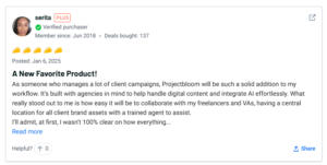 projectbloom appsumo lifetime deal